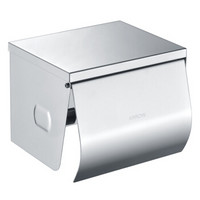 箭牌（ARROW）304不锈钢厕纸盒卫生间厕所纸巾盒全封闭不锈钢纸巾架AEHGYB10348-JZ