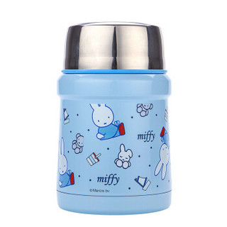 Miffy 米菲 MF-3326 304不锈钢焖烧杯 450ML 蓝色