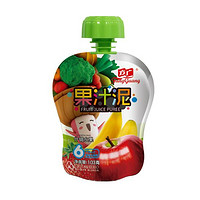 凑单品：FangGuang 方广 婴幼儿果汁泥 103g 什锦水果味 