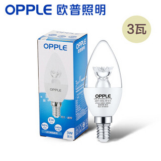 OPPLE/欧普照明 led灯泡 欧普 3W 暖白光