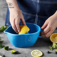 佳佰 陶瓷易洗 家用手动榨汁机橙子柠檬榨汁器 简易卫生水果压汁器