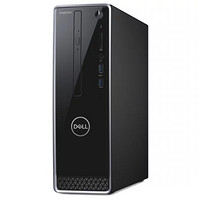 戴尔（DELL）灵越3470高性能家用台式电脑主机（i3-8100 4G 1T）黑