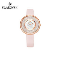 SWAROVSKI 施华洛世奇 Crystalline Pure女腕表 女友礼物 玫瑰金色 5376086