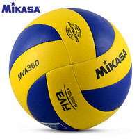 mikasa 排球自营 国际排联官方标准用球5号标准PU材质训练比赛排球 MVA360