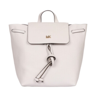 科尔斯 junie系列 皮革 女士双肩背包 30t8tx5b2l optic white白色