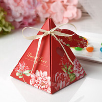 柯丽影 10个装喜糖盒子欧式结婚用品创意包装糖盒糖果盒礼盒礼品盒婚礼喜糖袋