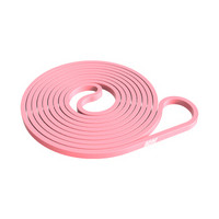 能耐 健身绳拉力绳弹力带 男健身带引体向上助力带阻力带 NN8007-01 粉红色 力度10kg