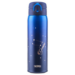 THERMOS 膳魔师 TCMD-501S GEM（双子座） 不锈钢保温杯 500ml 天蓝色