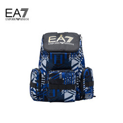 EA7 EMPORIO ARMANI阿玛尼奢侈品男士时尚logo印花迷彩双肩包 275761-8P807 FANCYBLUE-44335  U