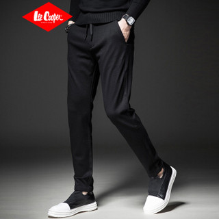 Lee Cooper 休闲裤男韩版修身潮流长裤 LEEN3LG302 黑色 28码