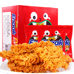 印尼进口（GEMEZ Enaak）小鸡干脆面膨化零食小吃香辣味礼盒整箱装 672g（28g*24袋） *3件