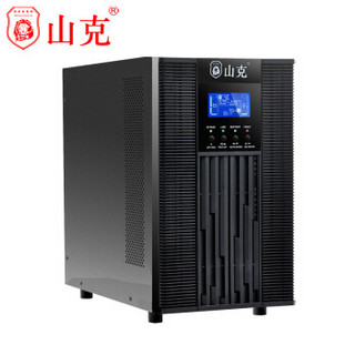 山克 SC6KS在线式UPS不间断电源6KVA 4800W长延时UPS外接电池延时2小时套餐含电池