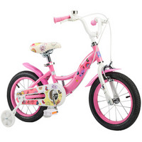 特酷婴童（TOOKKE）儿童自行车女童公主款山地单车3-6-8岁女宝宝脚踏车小学生童车 14寸 时尚女孩 粉色