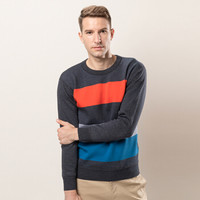 海之宁 秋衣秋裤男士基础保暖加厚内衣加绒圆领简约冬季打底棉毛衫套装 7006深麻灰 180(XXL)