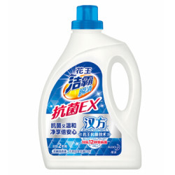 花王洁霸(ATTACK)抗菌无磷洗衣液2kg *3件