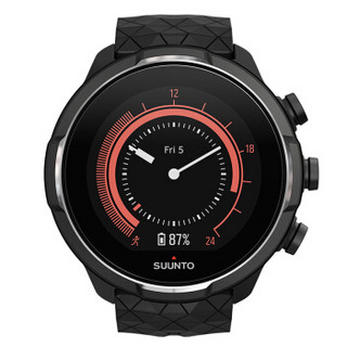 SUUNTO 颂拓 9 Baro钛合金 户外运动腕表导航智能手表黑色 冒险家定制款