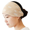 小西米木月子帽夏季薄款产后产妇帽彩棉加厚产后用品坐月子头巾 头巾甜蜜云朵