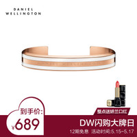 Daniel Wellington DanielWellington）新品 金色手镯饰品简约百搭dw男女开口中号手镯 dw手镯DW00400005