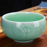 龙寅 杯洗茶具配件茶洗茶道六君子茶洗青瓷釉