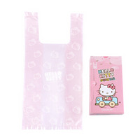 yekee 宜洁 Hello Kitty 车载垃圾袋16*36cm50只 Y-9382背心式垃圾袋