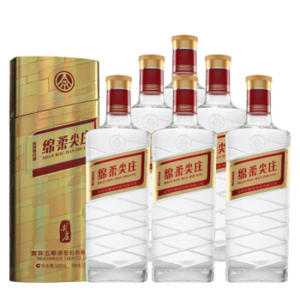 wuliangye 五粮液 浓香型白酒 50度 500ml*6瓶 整箱装