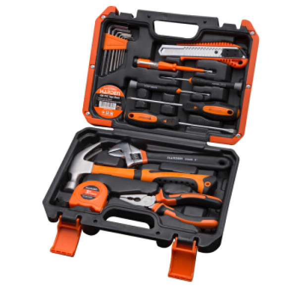 商品汉顿(harden)家用工具套装多功能维修五金组套18件套511018