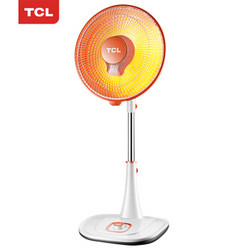 TCL 取暖器/小太阳/电暖器/电暖气/取暖器家用/电热扇/电暖炉 升降摇头 台地两用 TN-S08F1