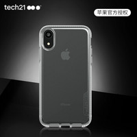 Tech21苹果新品iphone XR 手机壳6.1英寸保护套 烟熏透明 摄像头保护 防摔轻薄 无线充电