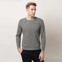 海之宁 保暖内衣男套装冬季加绒加厚款青中年打底棉毛衫可以外穿舒适修身秋衣秋裤 8008麻灰 L码