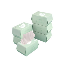 棉花秘密 mimicotton 干湿两用巾婴儿手口专用棉柔巾100抽6包 20cm*14cm *5件