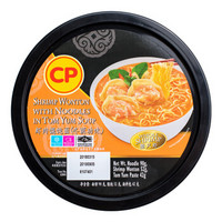 正大食品（CP）泰国进口 虾肉馄饨面 冬阴功口味 184g （馄饨 广式早点 早餐食材）