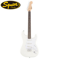 芬达（Fender）Squier Bullet AWT 电吉他 新款子弹系列ST型固定琴桥单单单线圈初学入门电吉他 4502-515 珍珠白色