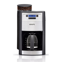 克鲁伯（KRUPS）咖啡机 家用商用全自动现磨 滴漏两用美式咖啡壶 KM785D80
