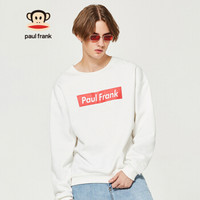 Paul Frank/大嘴猴 圆领卫衣男2019新款bf外套潮原宿风男 PFCTT183140M 白色 XXL