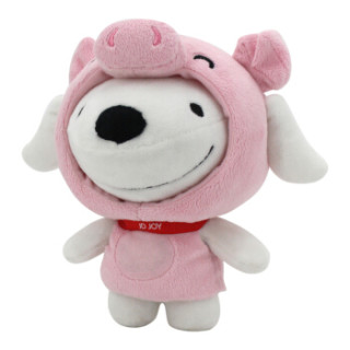 商品joystudio毛绒玩具京东小狗吉祥物公仔站姿小猪款