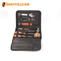 钢盾 SHEFFIELD S022001 8件套基本维修套装 工具组套 家用工具箱套装 电木工多功能五金工具箱
