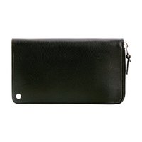 dunhill 登喜路 男士黑色牛皮荔枝纹长款钱包钱夹手拿包 L2V3D2A