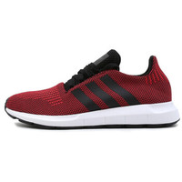 adidas 阿迪达斯 三叶草系列 三叶草 中性 三叶草系列 SWIFT RUN 运动 休闲鞋 B37735 黑红 42码 UK8码