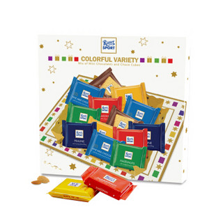 Ritter SPORT 瑞特斯波德 什锦巧克力 混合口味 263g 盒装