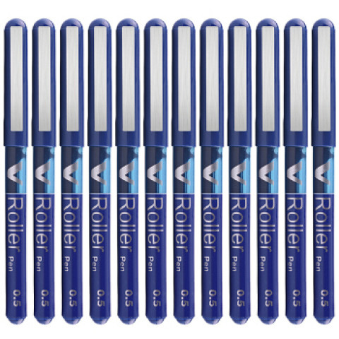 snowhite 白雪 v60 直液式走珠笔 蓝色 12支/盒 *5件