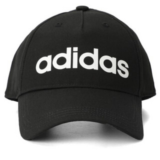 adidas 阿迪达斯 NEO 中性 休闲运动系列 DAILY CAP 运动 帽子 DM6178 OSFM码 黑色