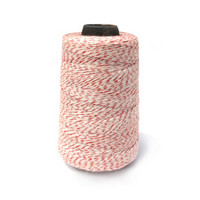 谋福 8579-4 手提电动缝纫机缝包线 编织袋封口线 封包线打包机线缝口线 (红白色款 )10件装