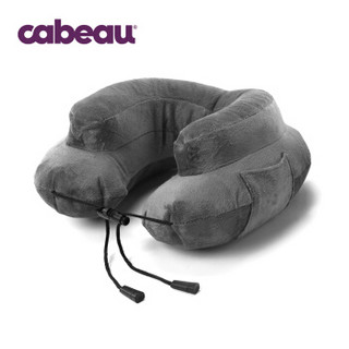 Cabeau Air系列 充气头枕 u型枕 汽车 高铁 飞机旅行头枕 颈枕 午睡午休枕 灰色