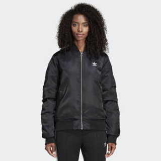 adidas 阿迪达斯 三叶草 女子 三叶草系列 BOMBER JKT 运动 棉服 DV1644 XL码