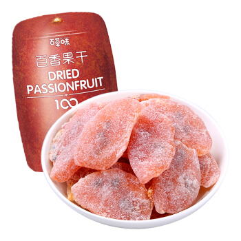 百草味百香果干100g袋10件