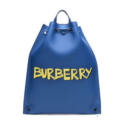 BURBERRY 博柏利 40762601 男款涂鸦印花双肩包 