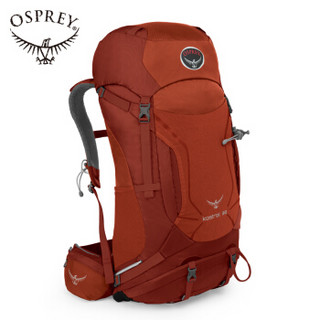 Osprey 小鹰户外登山包 大容量背包男士双肩包 Kestrel 38红色M/L