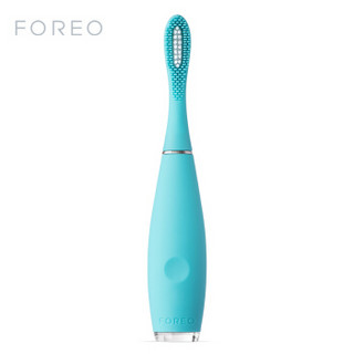 斐珞尔（FOREO）逸萨 ISSA mini2代 硅胶智能电动牙刷 充电式防水声波刷牙 声波震动清洁牙刷 夏日蓝