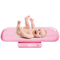 花潮高科 Hochoice ER30精准电子婴儿秤 测婴儿体重秤 宝宝秤电子秤体重秤200斤大称量母婴同用粉色 蓝牙款