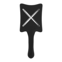ikoo热风造型梳 美发造型扁梳子 德国打结梳 热风造型便携款黑色 paddle X pops